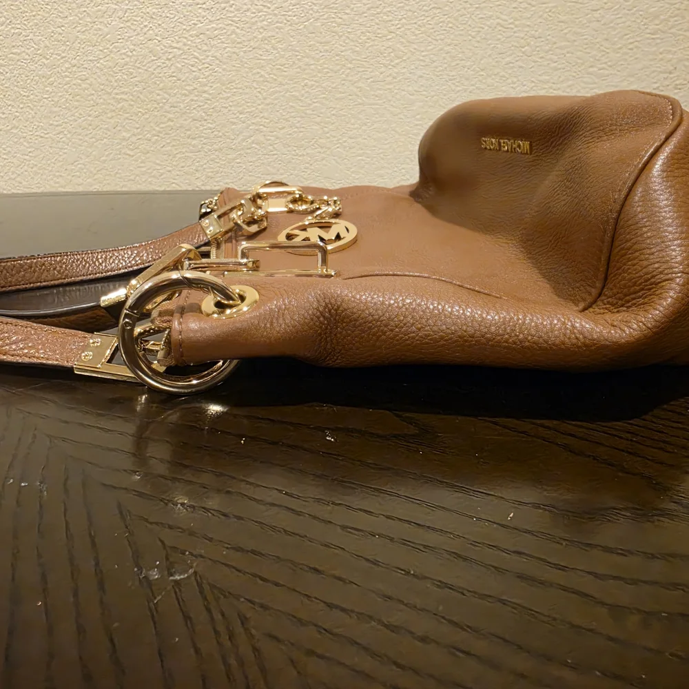 Michael Kors Small Brooke Bag w/Gold Hardware